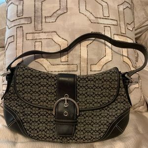 Coach Flap Hobo Shoulder Bag